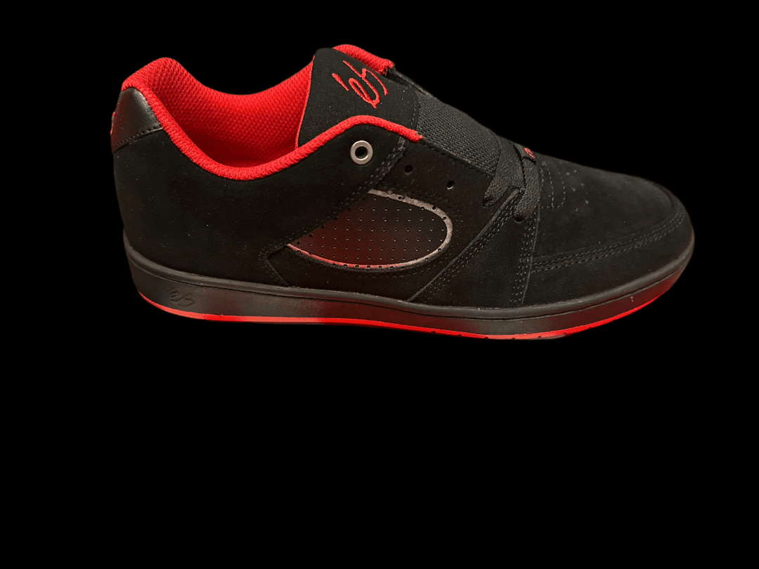 eS ACCEL SLIM Black/Silver Skate Shoes - One Revolver Surfboards