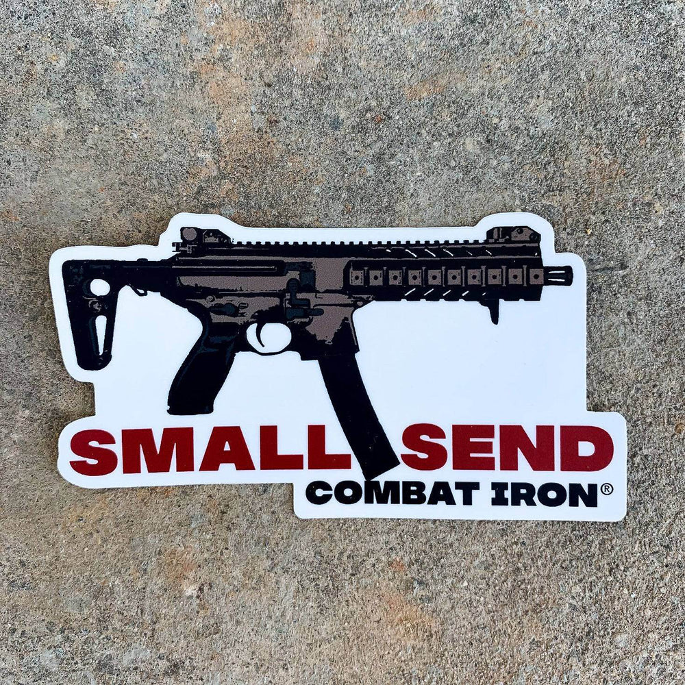 SMALL SEND RIFLE ALL WEATHER DECAL - One Revolver Surfboards