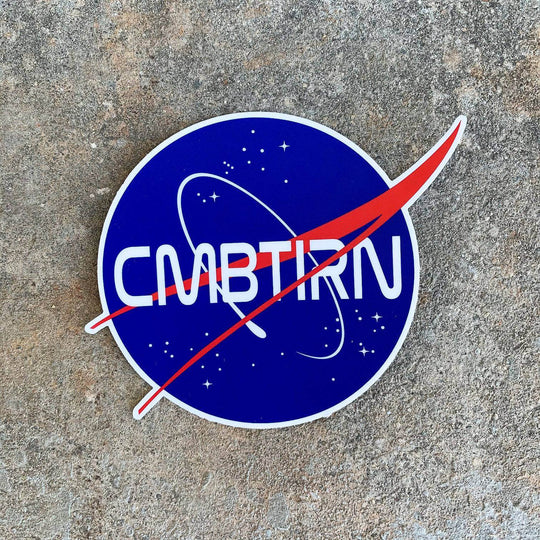 CMBTIRN NASA SPACE EDITION DECAL - One Revolver Surfboards