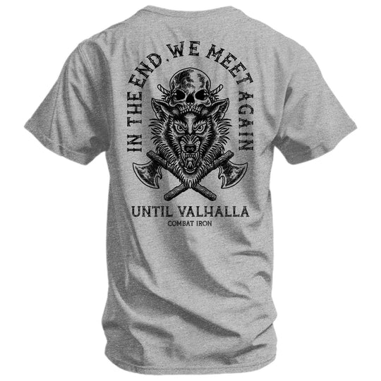 In the End, we meet Again | Unit Valhalla Men's T-Shirt - One Revolver Surfboards