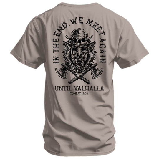 In the End, we meet Again | Unit Valhalla Men's T-Shirt - One Revolver Surfboards