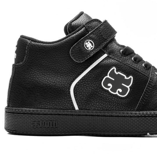 IPATH GRASSHOPPER - BLACK PEBBLE LEATHER SHOES - One Revolver Surfboards