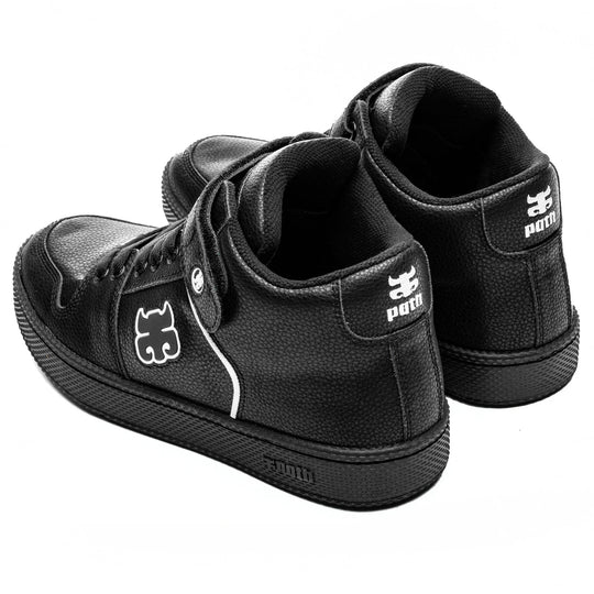 IPATH GRASSHOPPER - BLACK PEBBLE LEATHER SHOES - One Revolver Surfboards