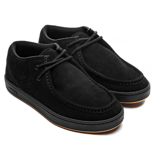 IPATH CATS - BLACK SUEDE SHOES - One Revolver Surfboards