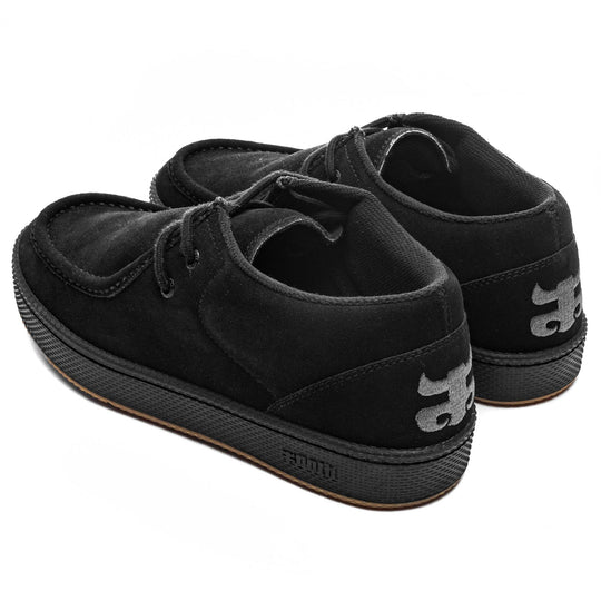 IPATH CATS - BLACK SUEDE SHOES - One Revolver Surfboards