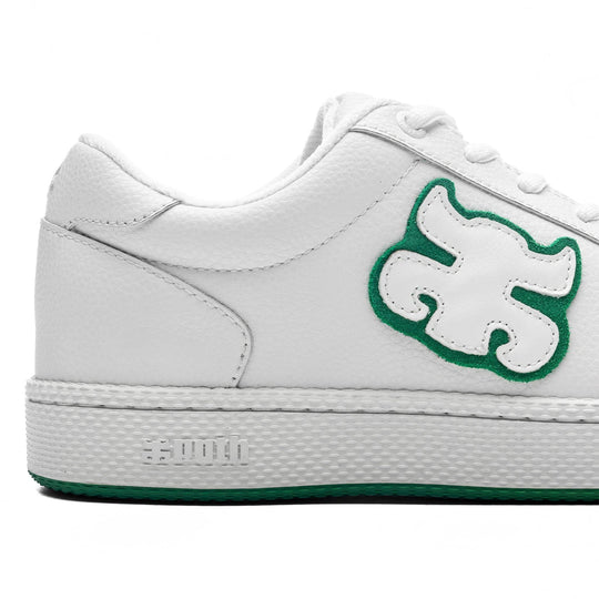 IPATH 1985 - WHITE PEBBLE LEATHER SHOES - One Revolver Surfboards