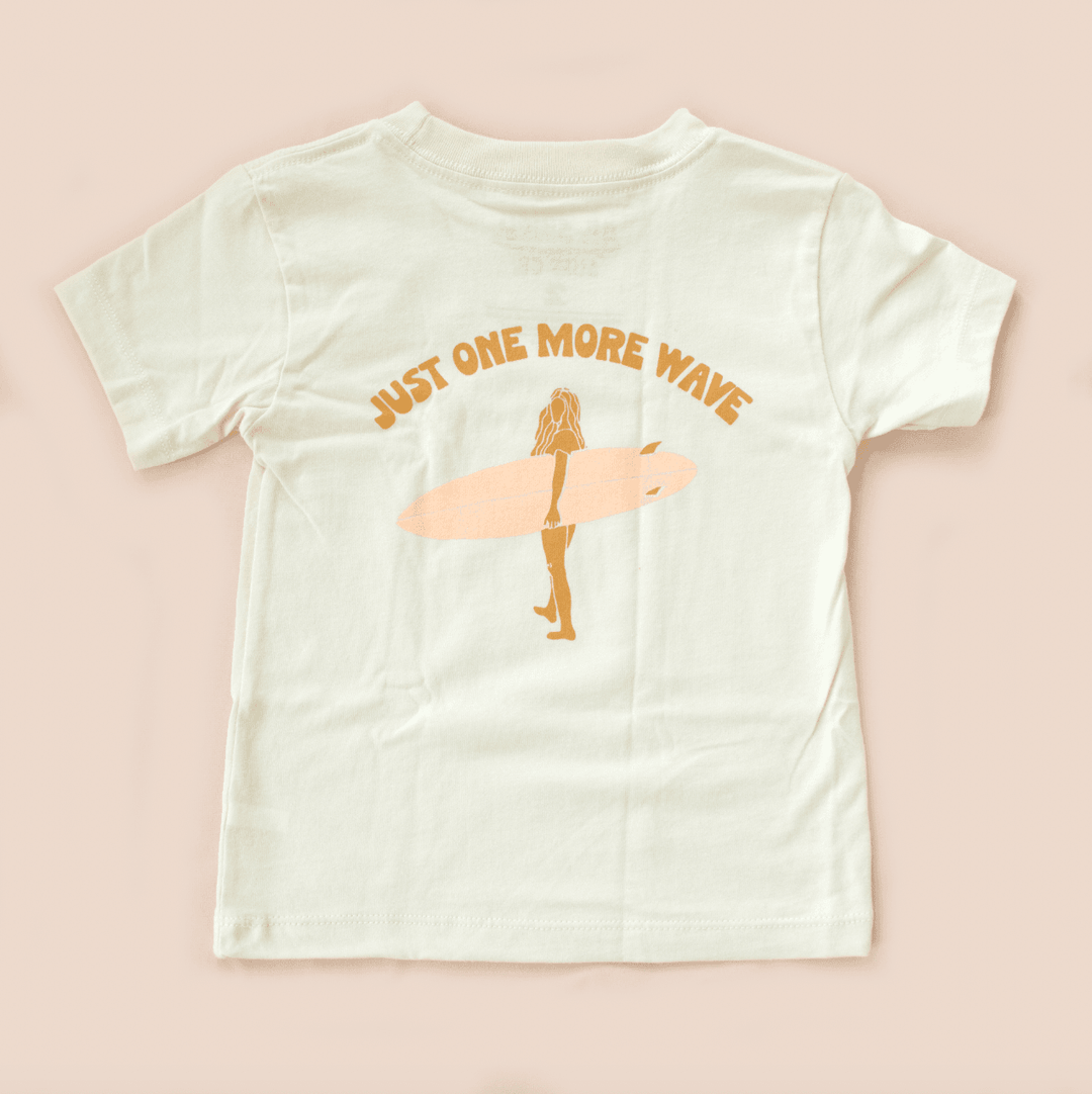 Just One More Wave KIDS Tee - One Revolver Surfboards