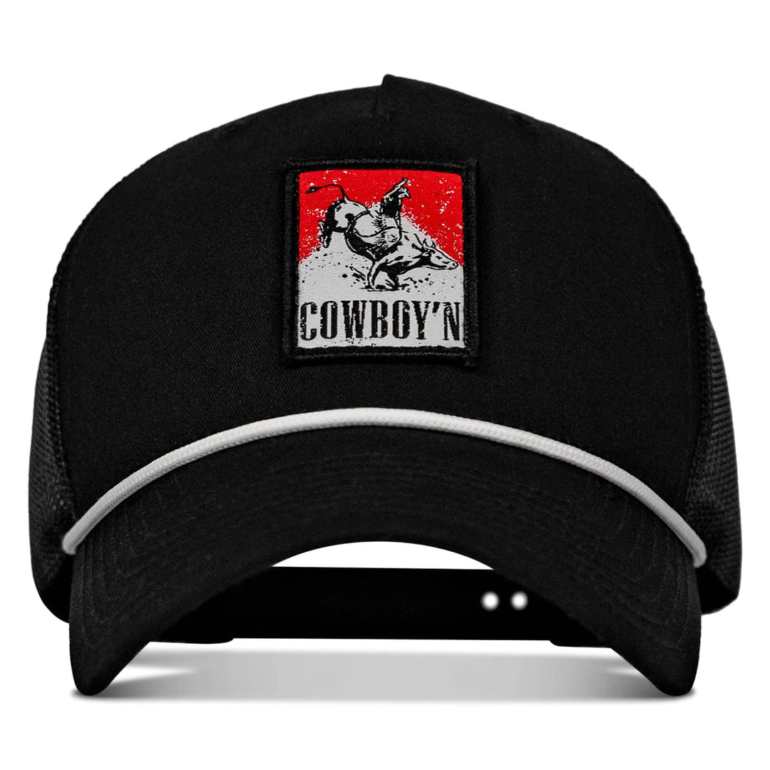 Cowboy'n Knuck If You Buck Patch Rope Snapback Hat - One Revolver Surfboards