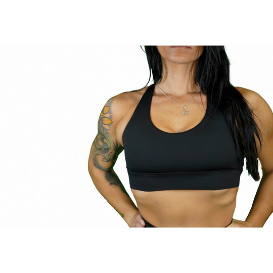 CROSS-STRAP TRAINING EDITION | SEXY YET SAVAGE COLLECTION LADIES SPORTS BRA - One Revolver Surfboards