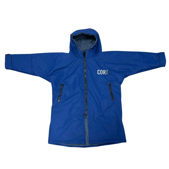 Waterproof Swim Parka (Navy Blue) - One Revolver Surfboards