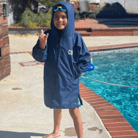 Kids Swim Parka Ages 4-8 - One Revolver Surfboards