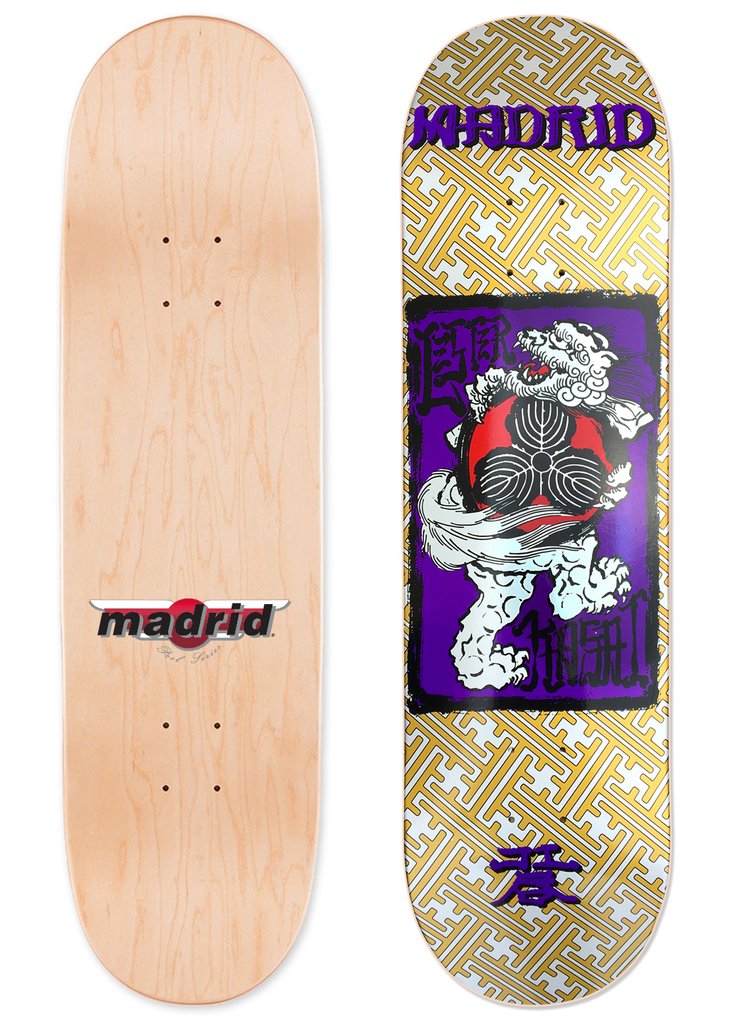 Madrid Lester Kasai Wing 8.25" Skateboard Deck