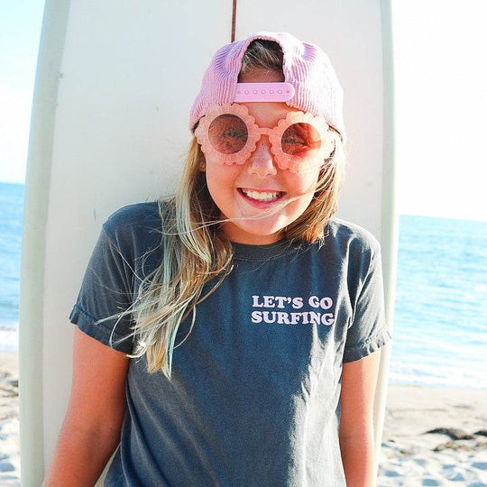 Let's Go Surfing Kids Tee - One Revolver Surfboards
