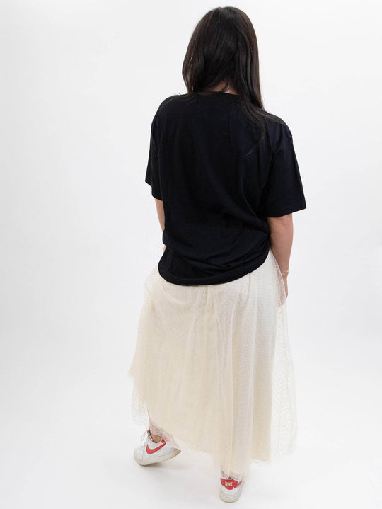 Compania Fantastica White tulle midi skirt - One Revolver Surfboards