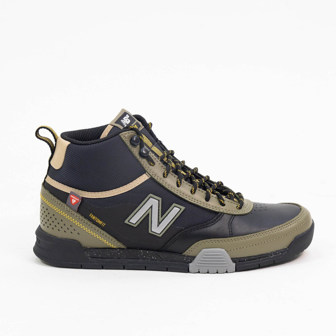 New Balance Numeric 440 High Trail - Black with Olive - One Revolver Surfboards
