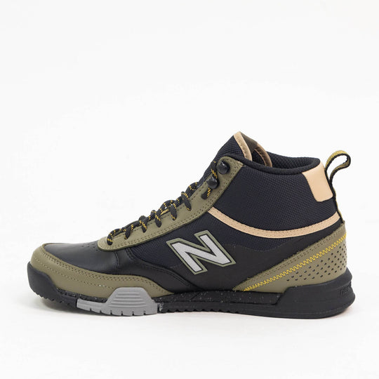 New Balance Numeric 440 High Trail - Black with Olive - One Revolver Surfboards