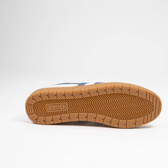 Gola Hurricane Suede - Off White/Moon Light/Deep Red/Gum - One Revolver Surfboards