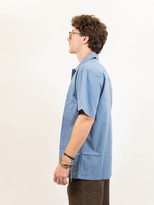 Dickies Skateboarding Waynesboro Shirt - Cornet Blue Chambray - One Revolver Surfboards