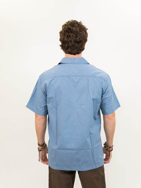 Dickies Skateboarding Waynesboro Shirt - Cornet Blue Chambray - One Revolver Surfboards