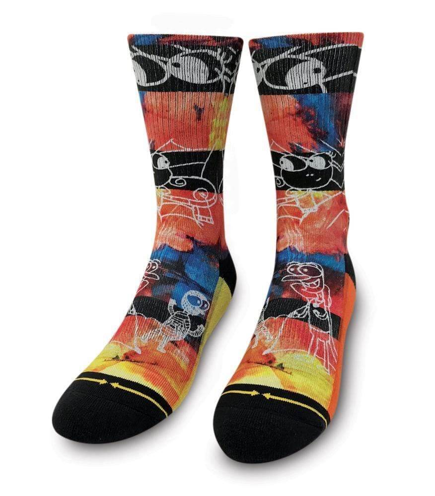 Merge4 Lucile Packard Eyeballs Crew Socks - One Revolver Surfboards