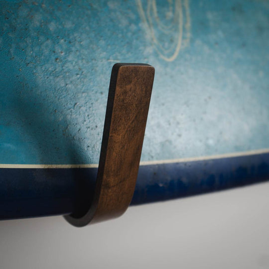 Monterey Minimalist SUP & Surfboard Wood Display Rack | Holds 40 lbs - One Revolver Surfboards