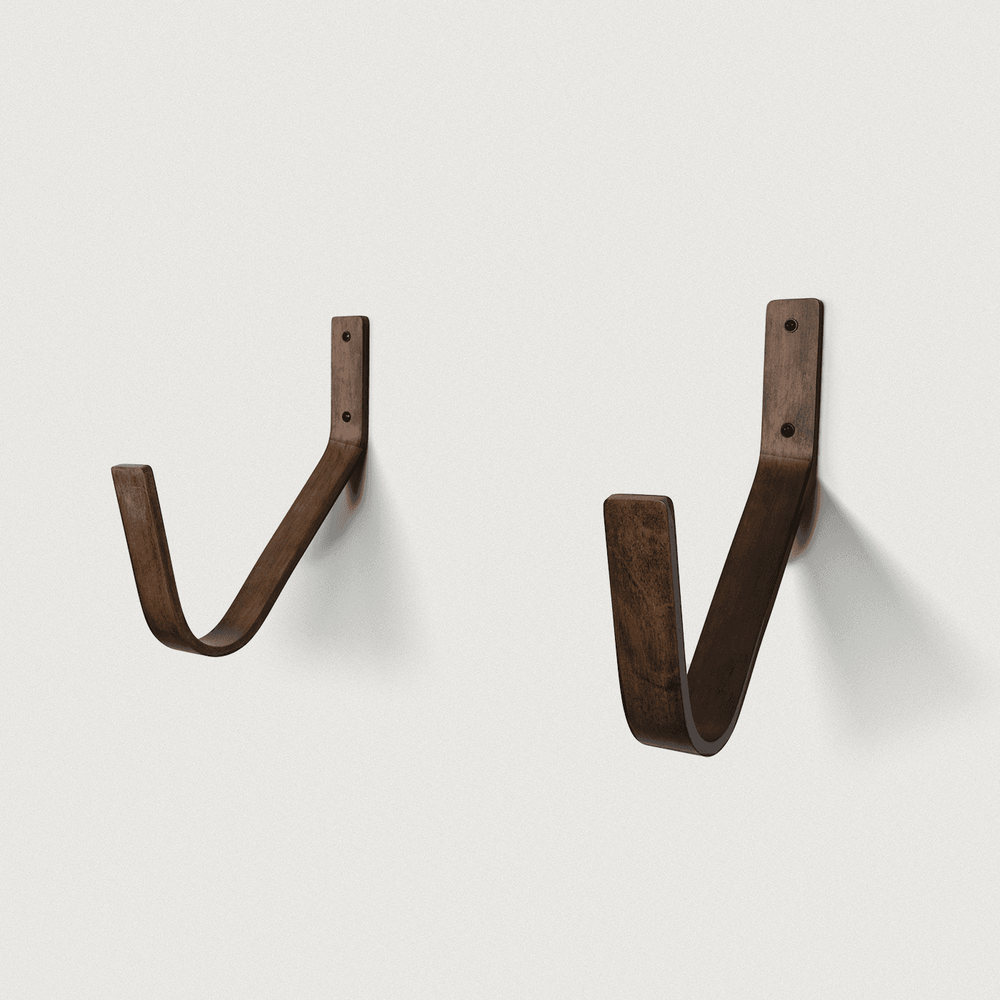 Monterey Minimalist SUP & Surfboard Wood Display Rack | Holds 40 lbs - One Revolver Surfboards