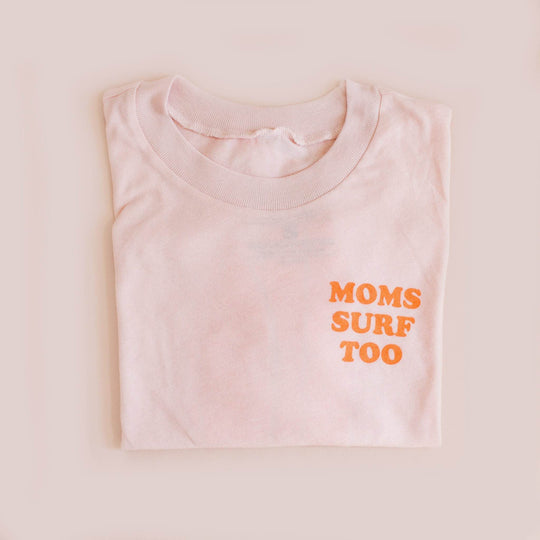 Moms Surf Too Women's Boxy Tee - One Revolver Surfboards