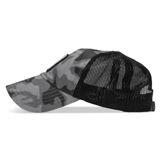 Nobody Is Coming To Save You Skull Patch Ripstop Snapback - One Revolver Surfboards