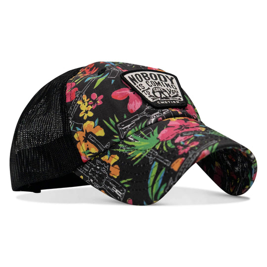 Nobody Is Coming To Save You Skull Patch Ripstop Snapback - One Revolver Surfboards