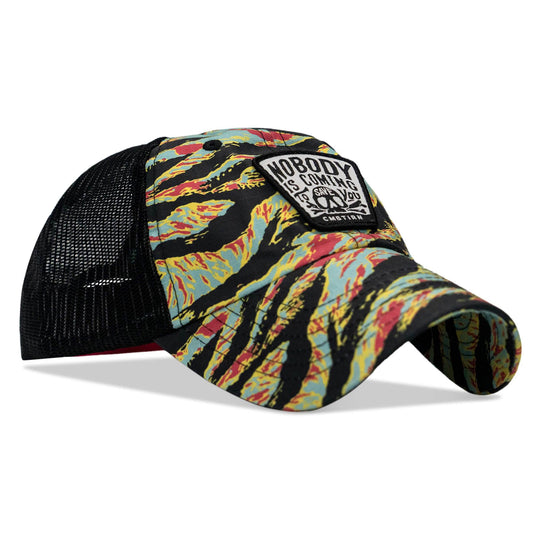 Nobody Is Coming To Save You Skull Patch Ripstop Snapback - One Revolver Surfboards