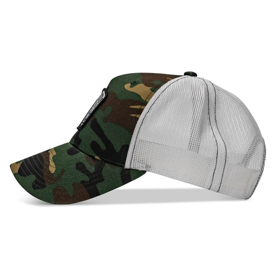 Nobody Is Coming To Save You Skull Patch Snapback Hat - One Revolver Surfboards