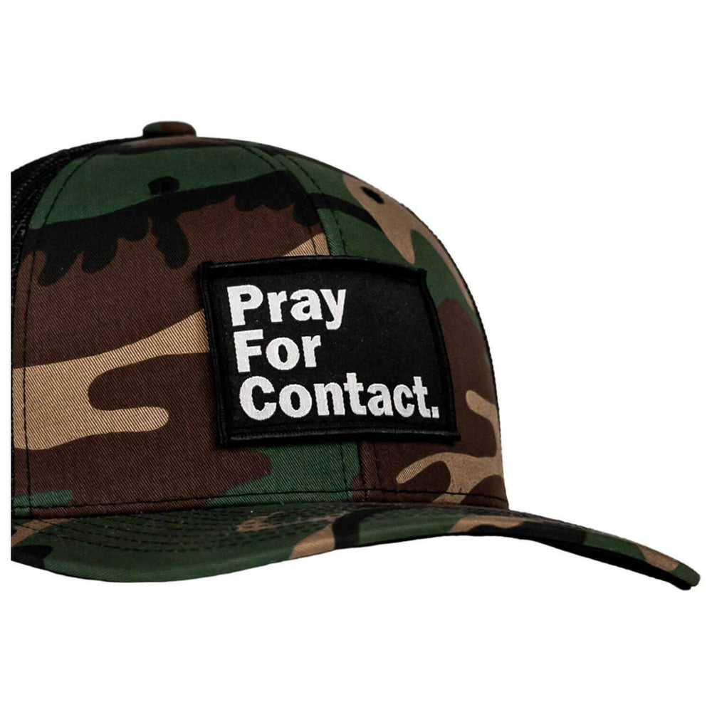 PRAY FOR CONTACT Patch Snapback HAT - One Revolver Surfboards