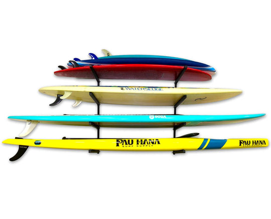 Kona SUP & Surfboard Storage | Indoor Adjustable Rack | 4 Level - One Revolver Surfboards