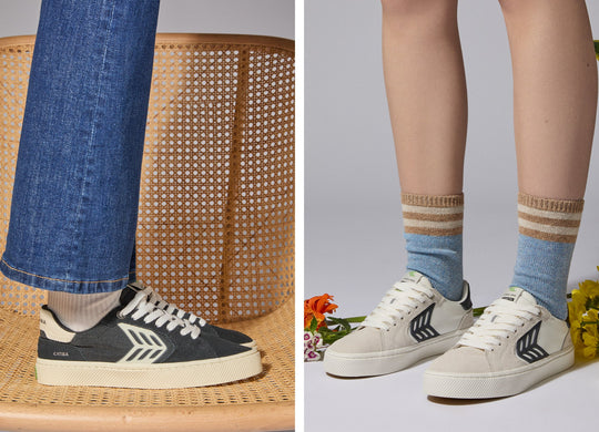 CATIBA PRO 2.0 Suede and Cordura Black Ivory Logo