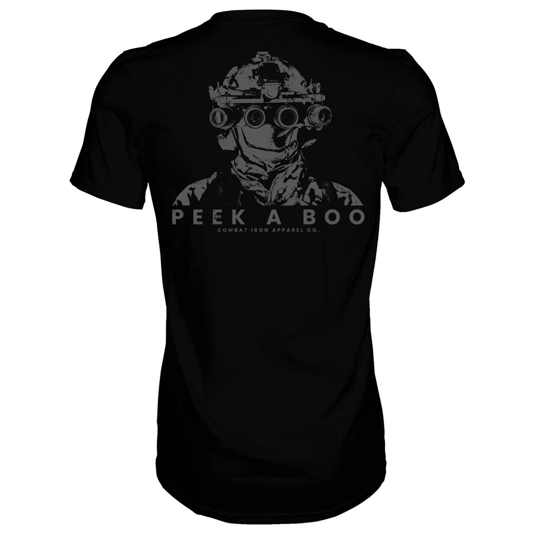 PEEK A BOO OPERATOR SKULL Men's T-Shirt - One Revolver Surfboards