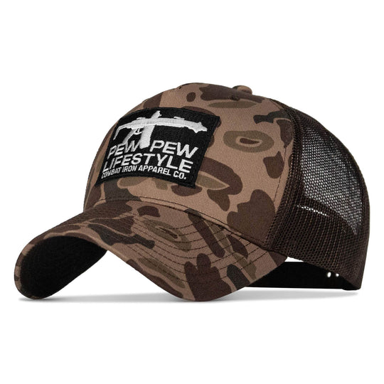 Pew Pew Lifestyle Patch Mid-Profile Snapback Hat - One Revolver Surfboards