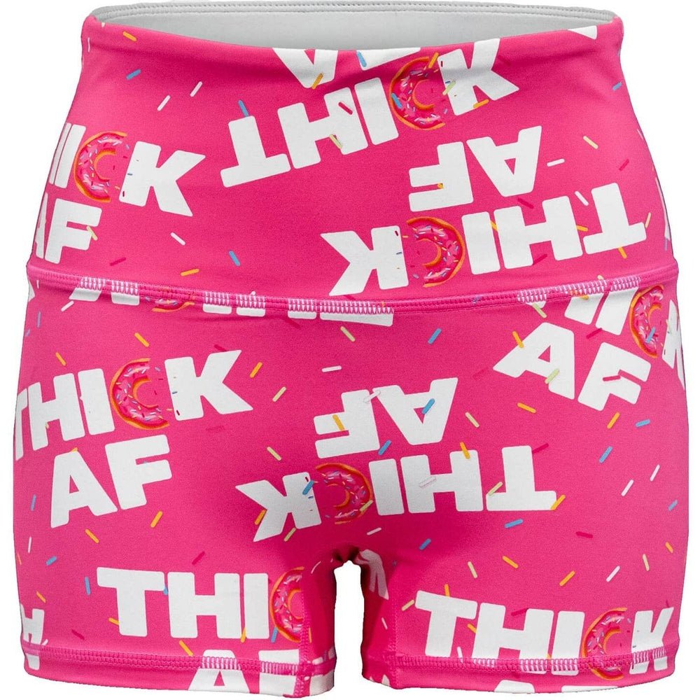 Ladies Seamless Front Performance Training Shorts V3 - One Revolver Surfboards