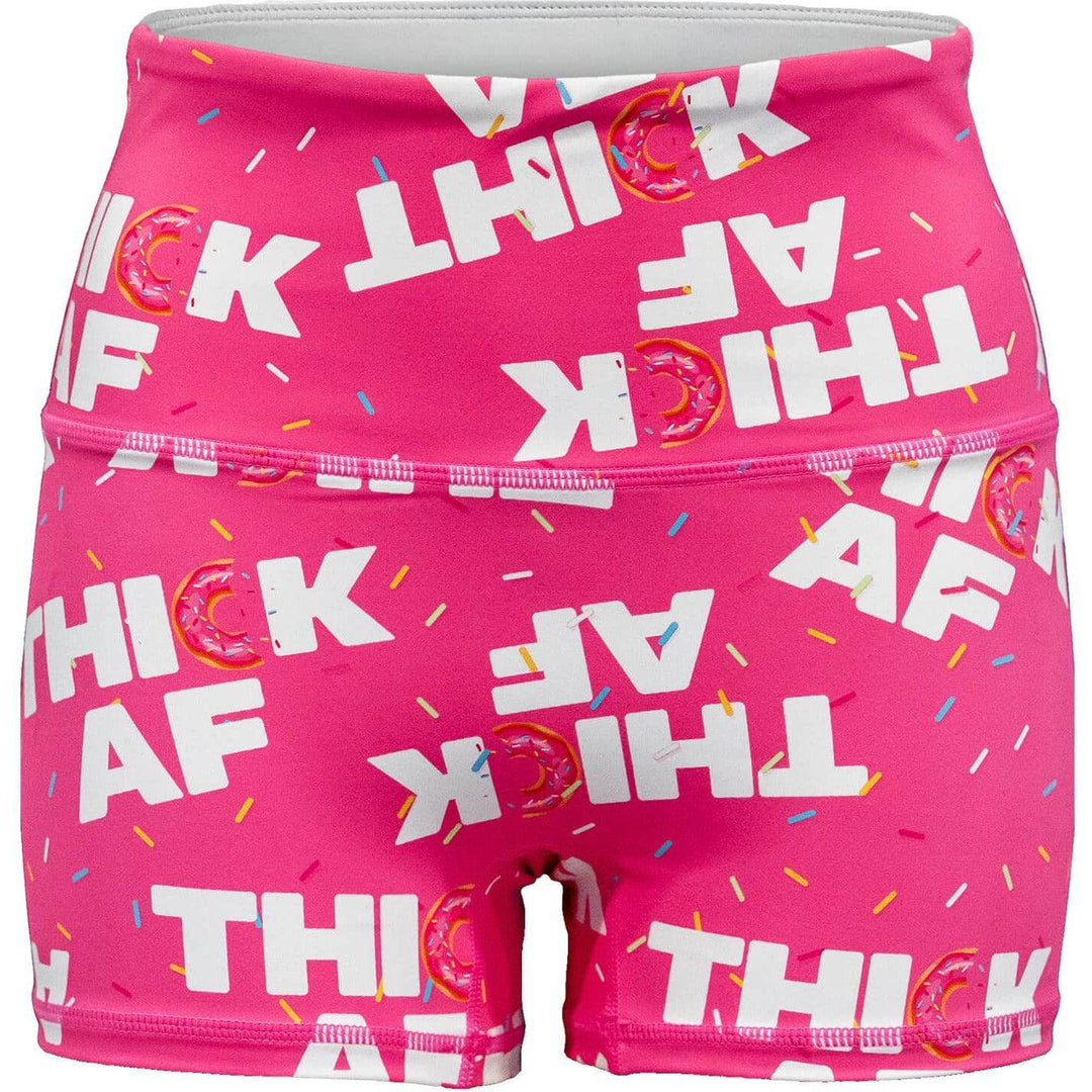 Ladies Seamless Front Performance Training Shorts V3 - One Revolver Surfboards