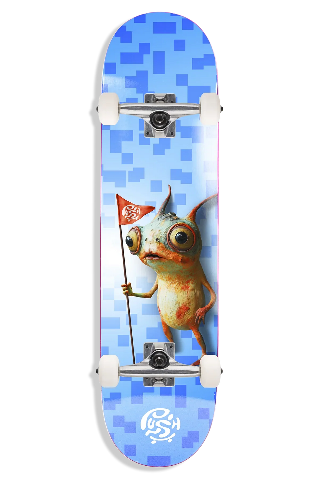 Push "Squigley" 7.25" Complete Skateboard