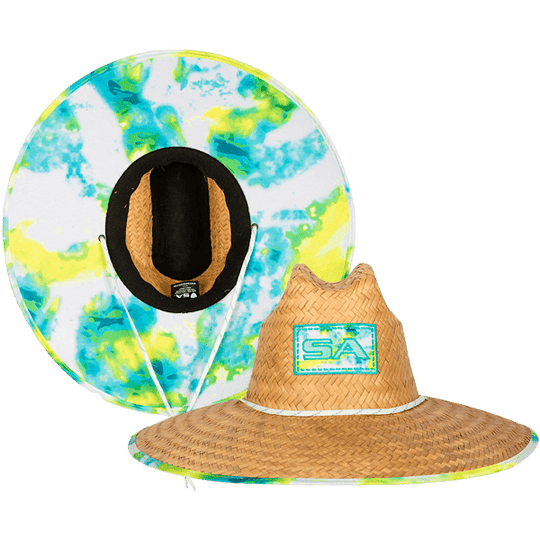 Palms Under Brim Straw Hat - One Revolver Surfboards