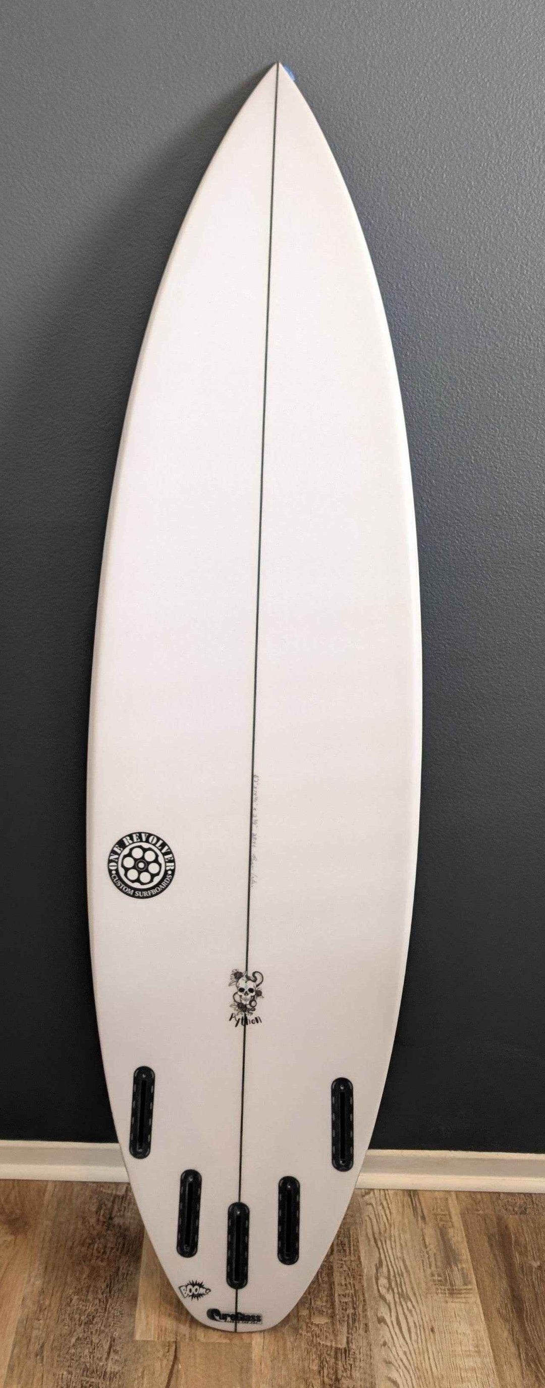 One Revolver The Python – High-Performance Shortboard - One Revolver Surfboards