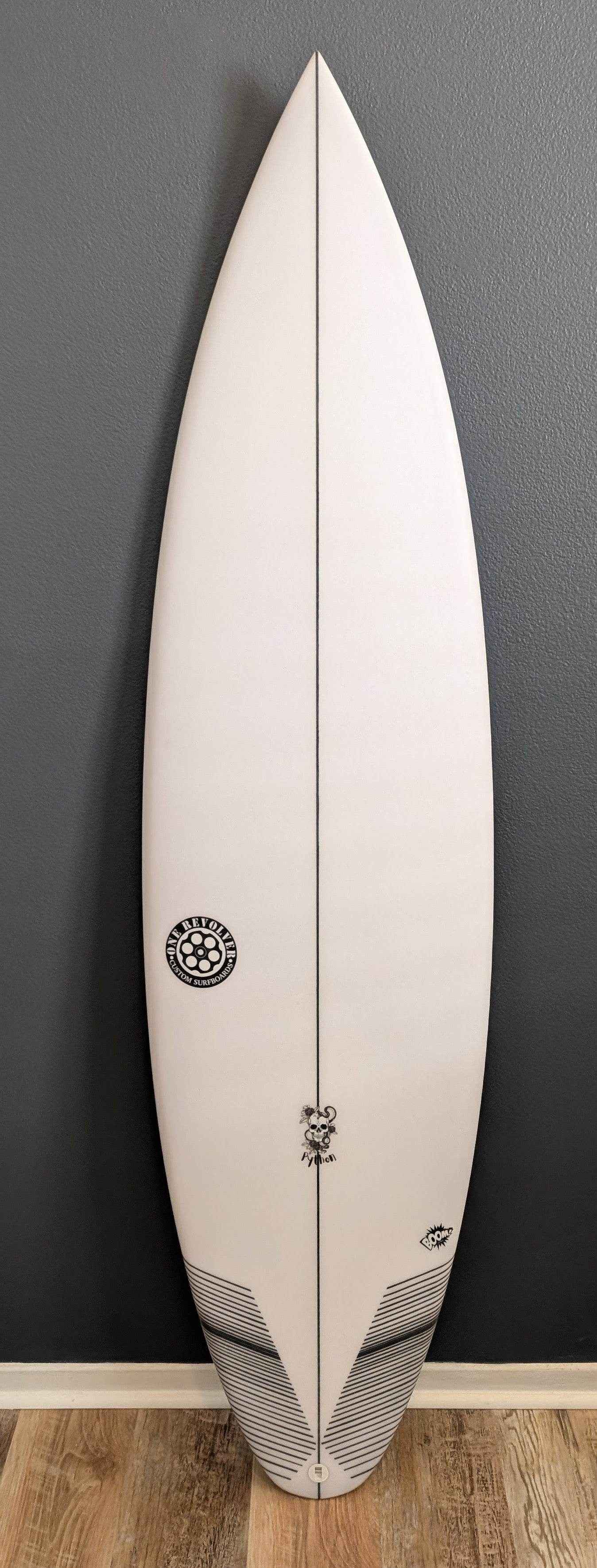 One Revolver The Python – High-Performance Shortboard - One Revolver Surfboards
