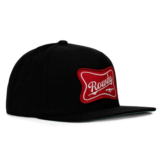 Rowdy Patch Flat Bill SnapBack Hat - One Revolver Surfboards