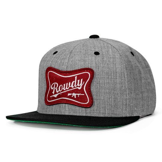 Rowdy Patch Flat Bill SnapBack Hat - One Revolver Surfboards