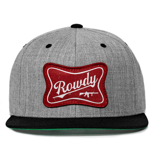 Rowdy Patch Flat Bill SnapBack Hat - One Revolver Surfboards