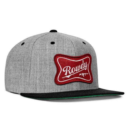 Rowdy Patch Flat Bill SnapBack Hat - One Revolver Surfboards