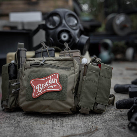 Rowdy Beer Logo PVC Patch - One Revolver Surfboards