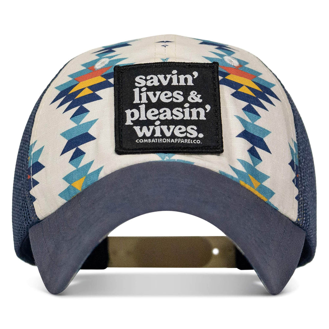 Ripstop Savin' Lives & Pleasin' Wives Low Pro Snapback - One Revolver Surfboards