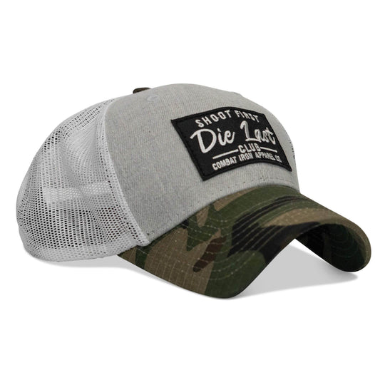 Shoot First. Die Last. Club Patch Snapback - One Revolver Surfboards
