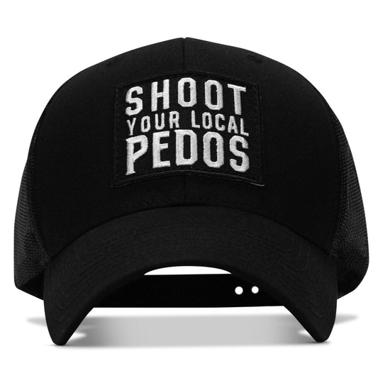 Shoot Your Local Pedos Patch Snapback - One Revolver Surfboards